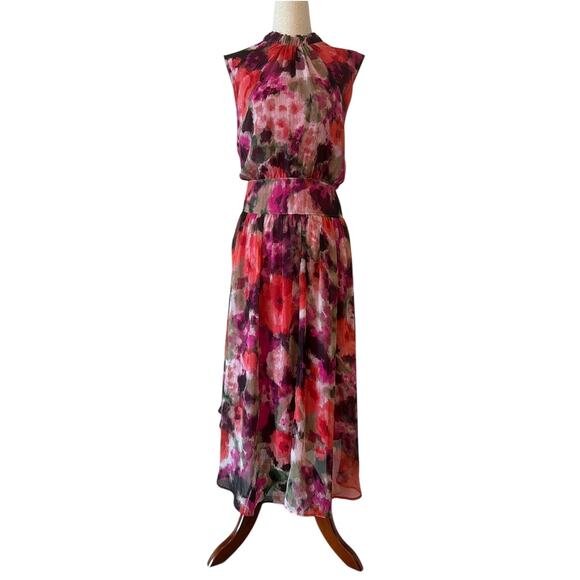 Calvin Klein Dresses & Skirts - NWOT Calvin Klein Floral Sleeveless Maxi Dress, Women’s Size 14